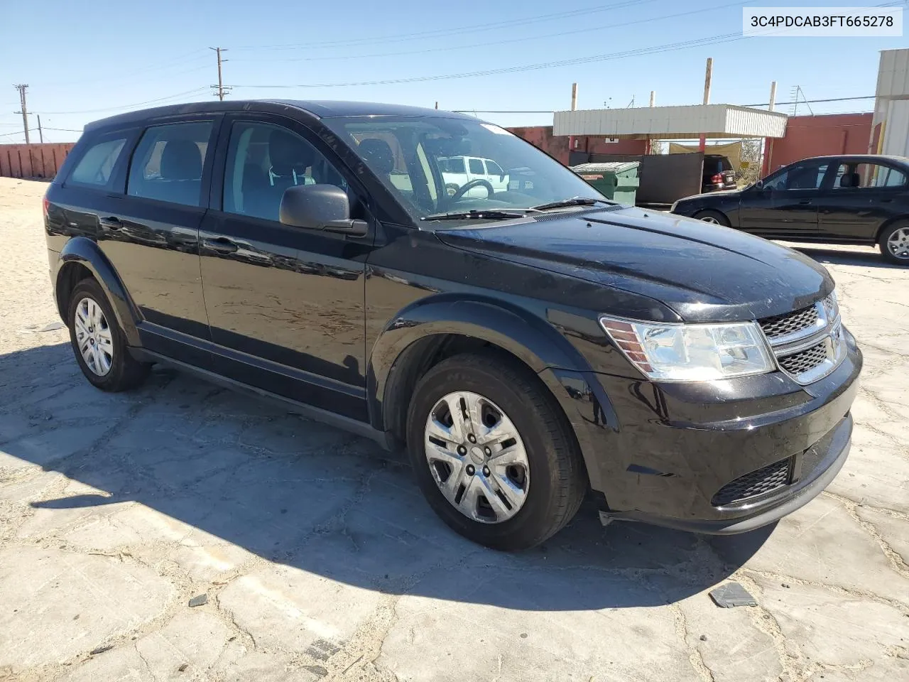 2015 Dodge Journey Se VIN: 3C4PDCAB3FT665278 Lot: 71964514