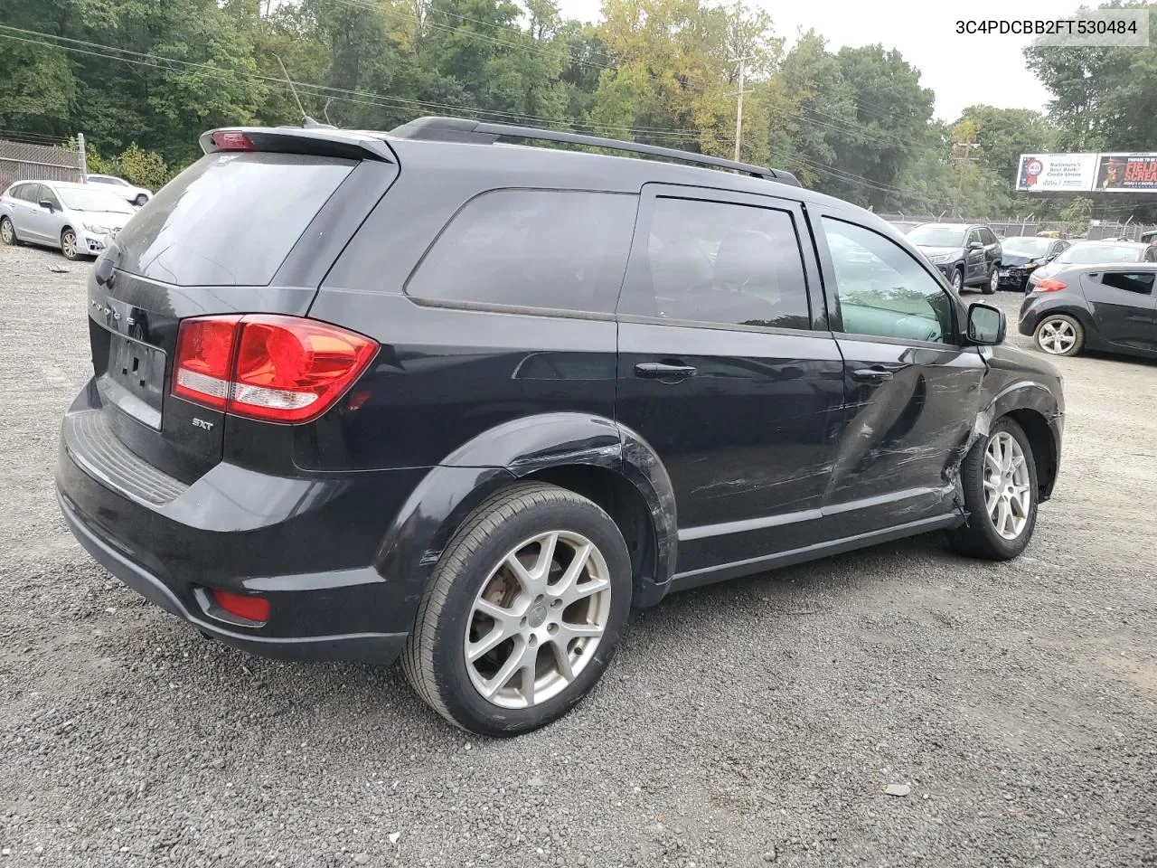 2015 Dodge Journey Sxt VIN: 3C4PDCBB2FT530484 Lot: 72006244