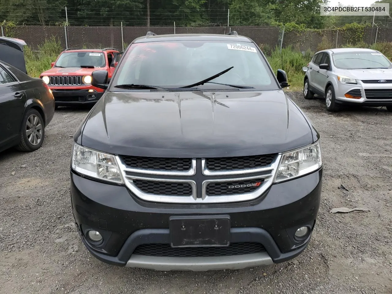 2015 Dodge Journey Sxt VIN: 3C4PDCBB2FT530484 Lot: 72006244