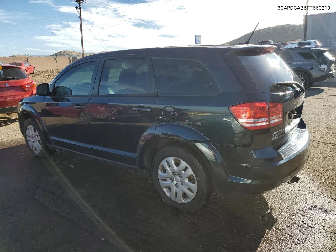 2015 Dodge Journey Se VIN: 3C4PDCAB6FT660219 Lot: 72173954