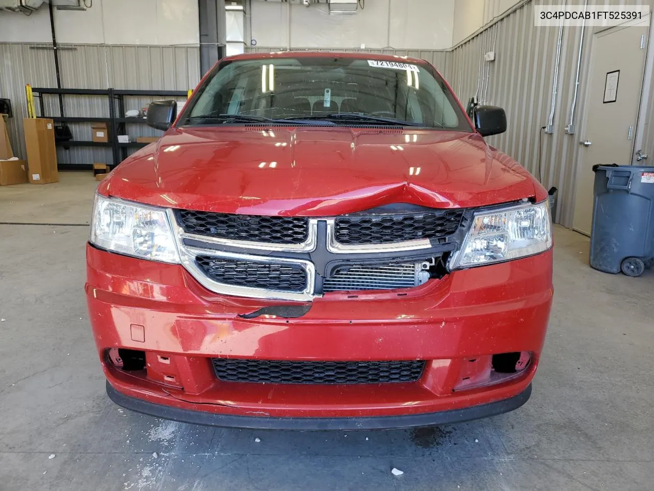 2015 Dodge Journey Se VIN: 3C4PDCAB1FT525391 Lot: 72194804