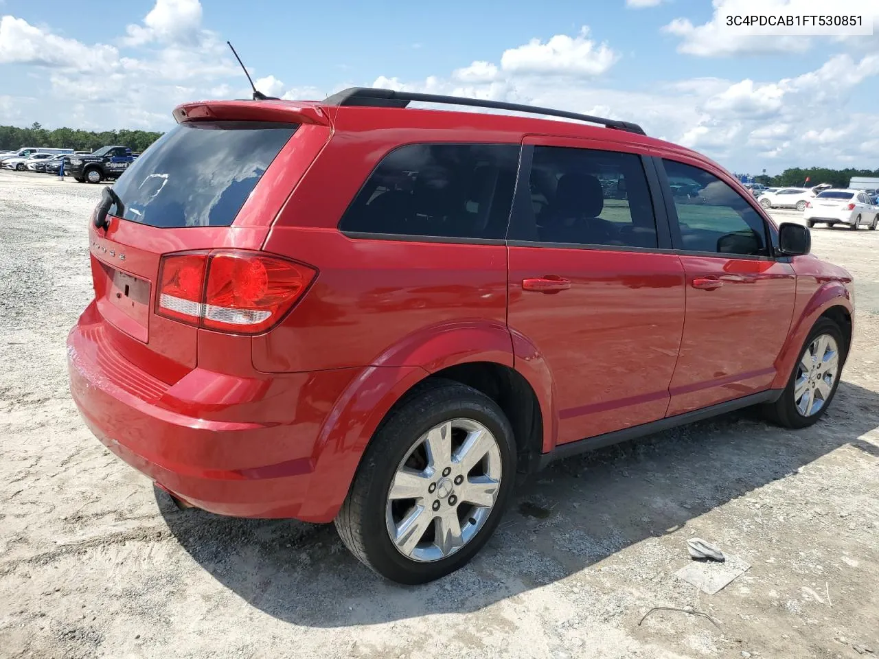 2015 Dodge Journey Se VIN: 3C4PDCAB1FT530851 Lot: 72379984