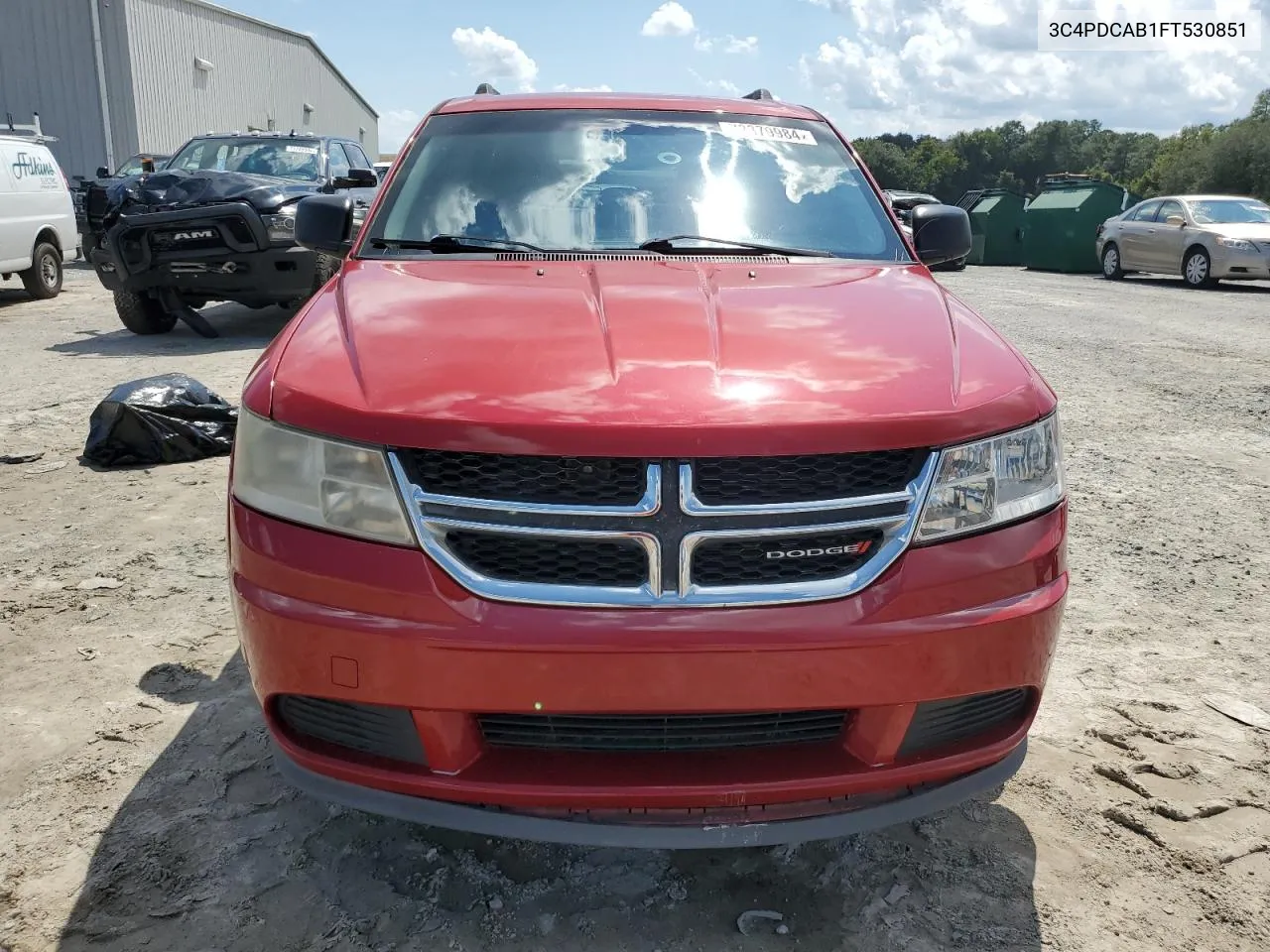 2015 Dodge Journey Se VIN: 3C4PDCAB1FT530851 Lot: 72379984