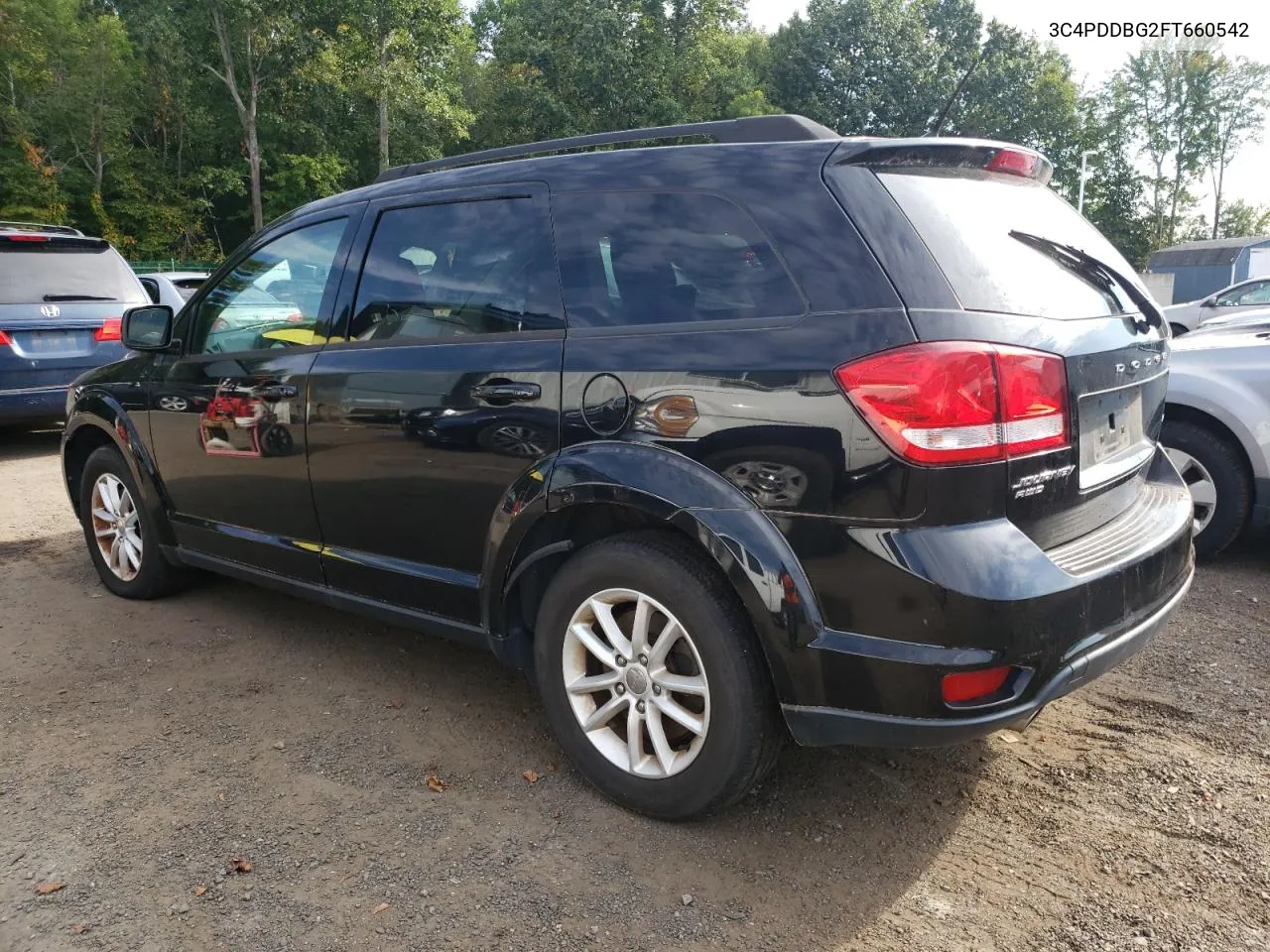 2015 Dodge Journey Sxt VIN: 3C4PDDBG2FT660542 Lot: 72397724