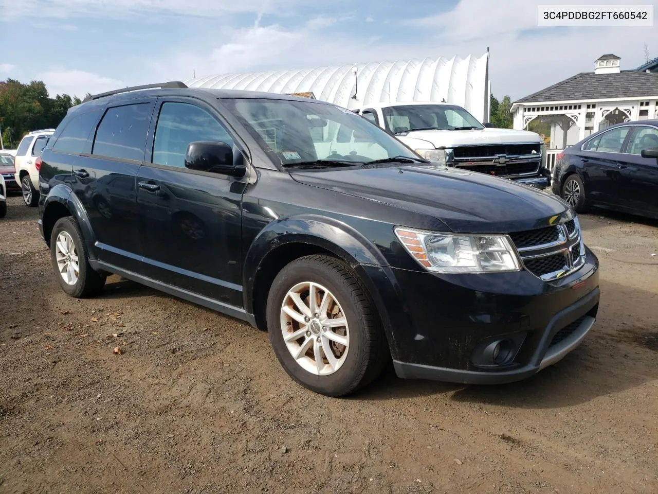 2015 Dodge Journey Sxt VIN: 3C4PDDBG2FT660542 Lot: 72397724