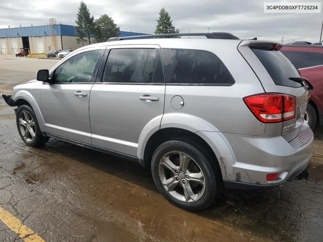 2015 Dodge Journey Sxt VIN: 3C4PDDBGXFT725234 Lot: 72542474