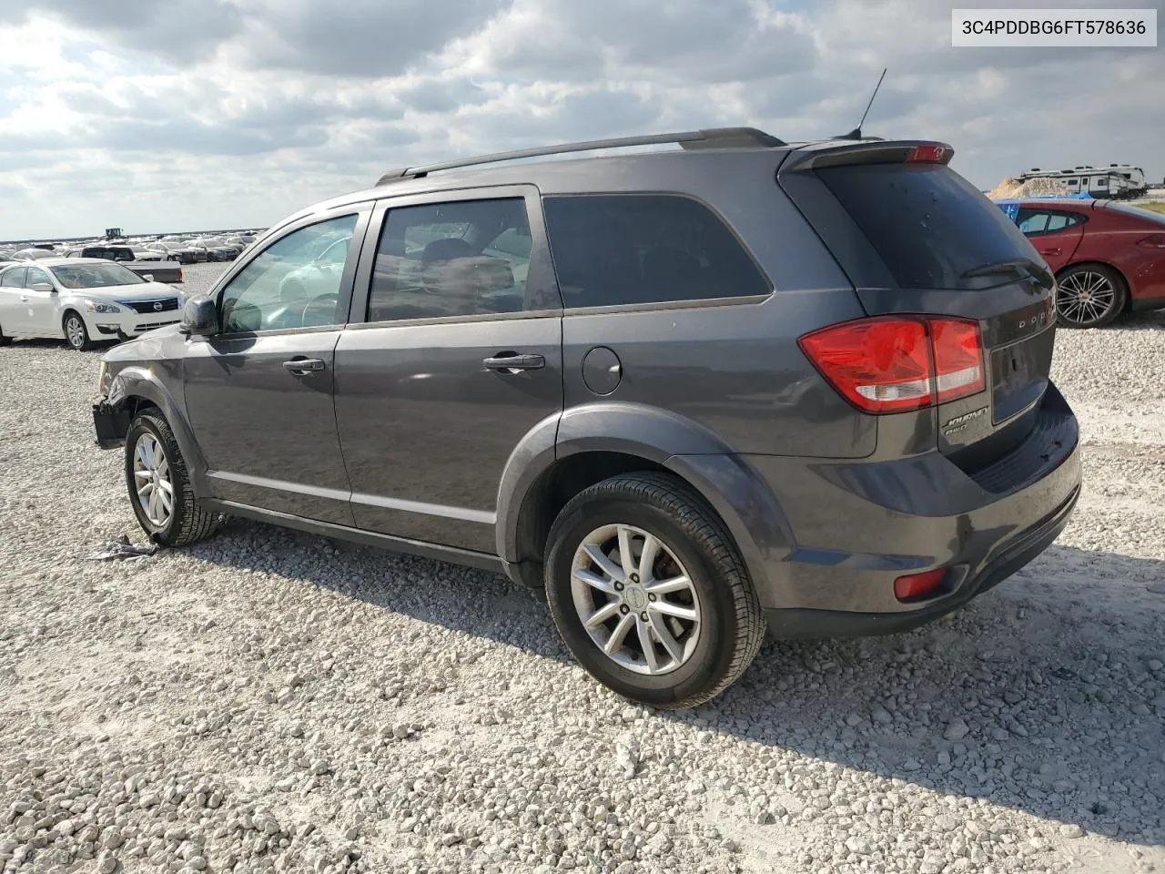 2015 Dodge Journey Sxt VIN: 3C4PDDBG6FT578636 Lot: 72554594