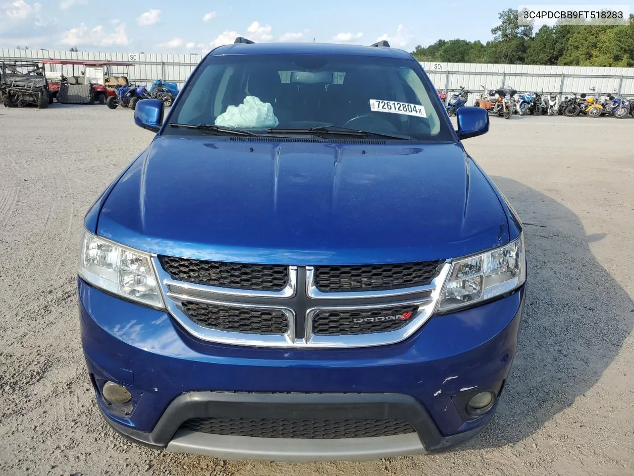 2015 Dodge Journey Sxt VIN: 3C4PDCBB9FT518283 Lot: 72612804