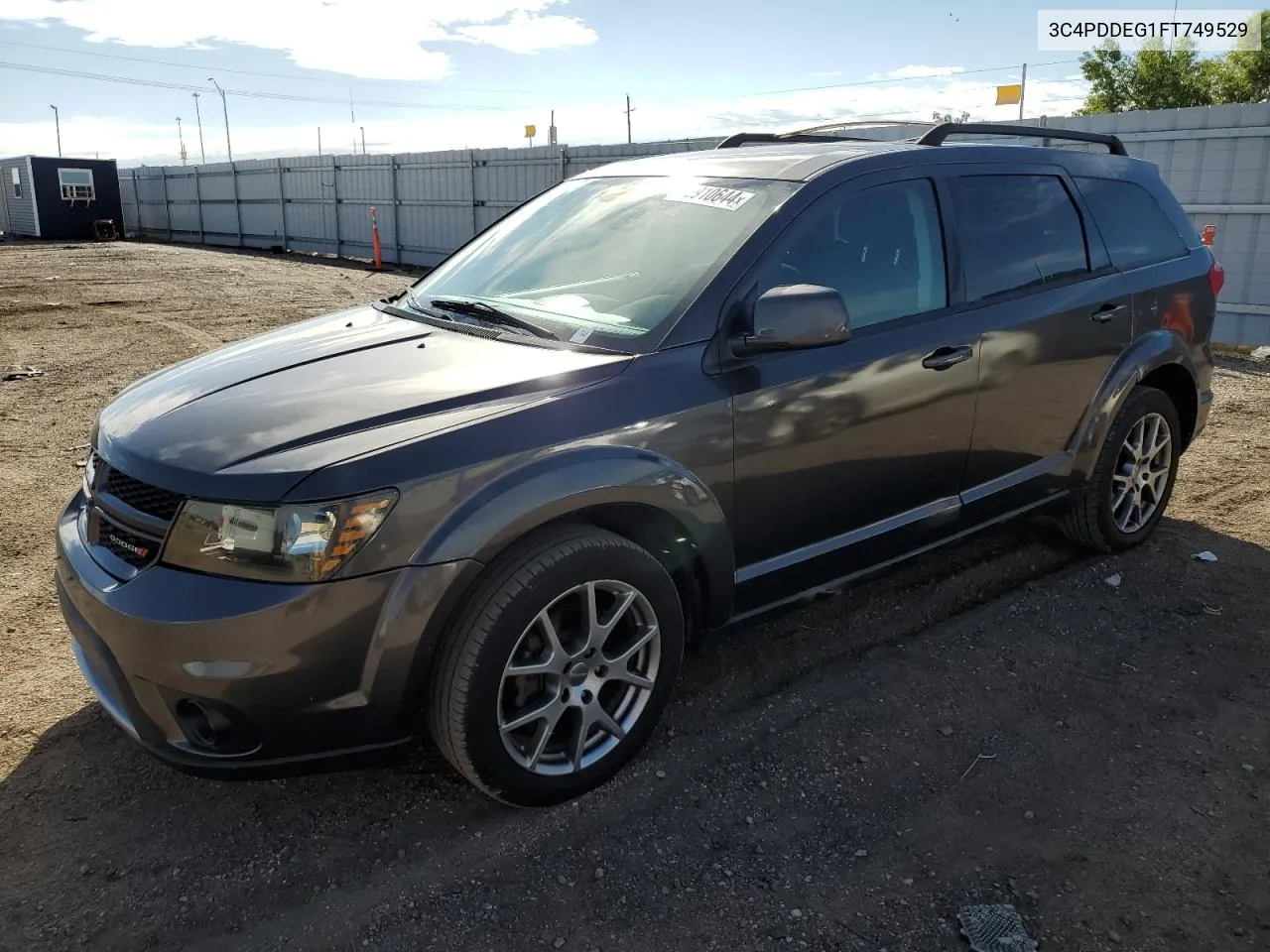 2015 Dodge Journey R/T VIN: 3C4PDDEG1FT749529 Lot: 72910644