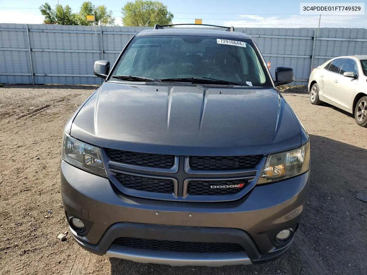 2015 Dodge Journey R/T VIN: 3C4PDDEG1FT749529 Lot: 72910644