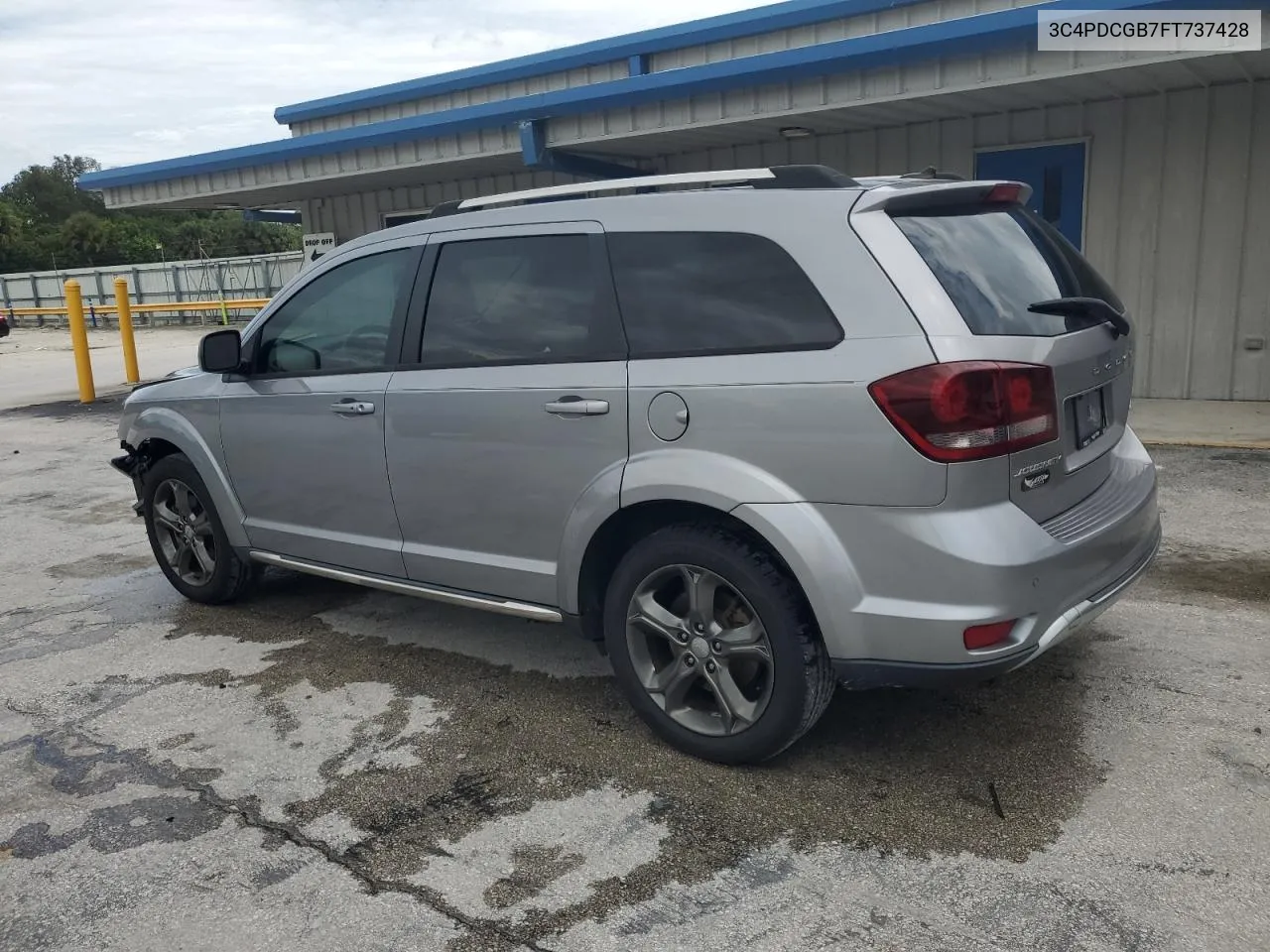 2015 Dodge Journey Crossroad VIN: 3C4PDCGB7FT737428 Lot: 72918714