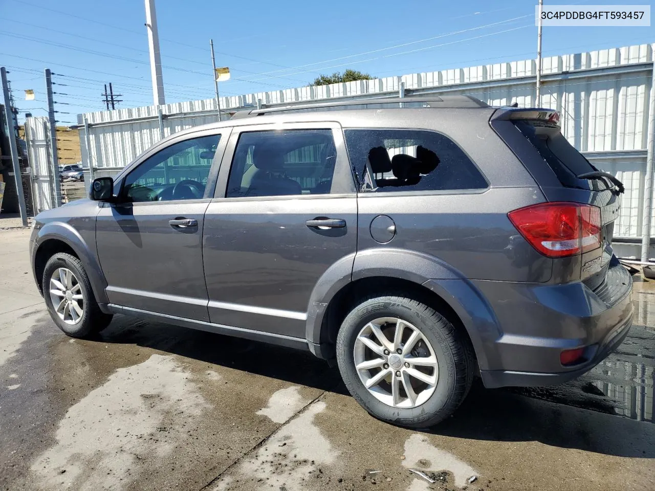 2015 Dodge Journey Sxt VIN: 3C4PDDBG4FT593457 Lot: 72924604