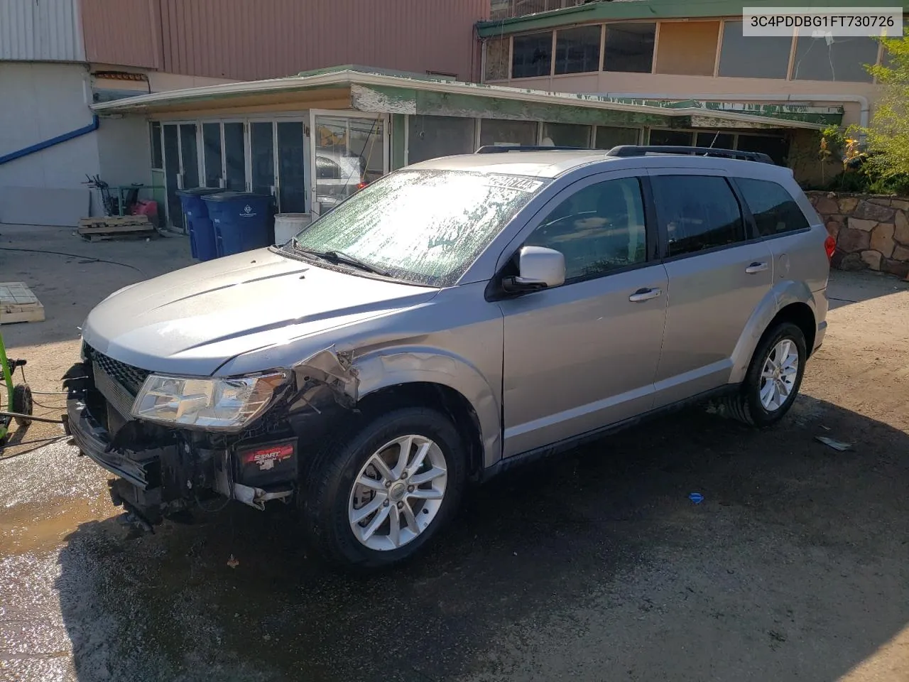 2015 Dodge Journey Sxt VIN: 3C4PDDBG1FT730726 Lot: 72946744