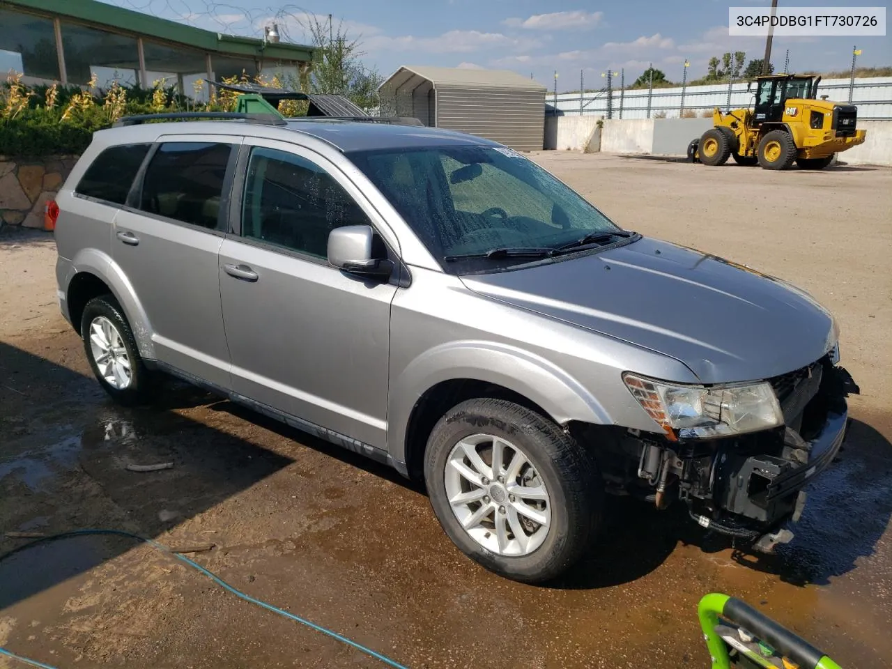 2015 Dodge Journey Sxt VIN: 3C4PDDBG1FT730726 Lot: 72946744