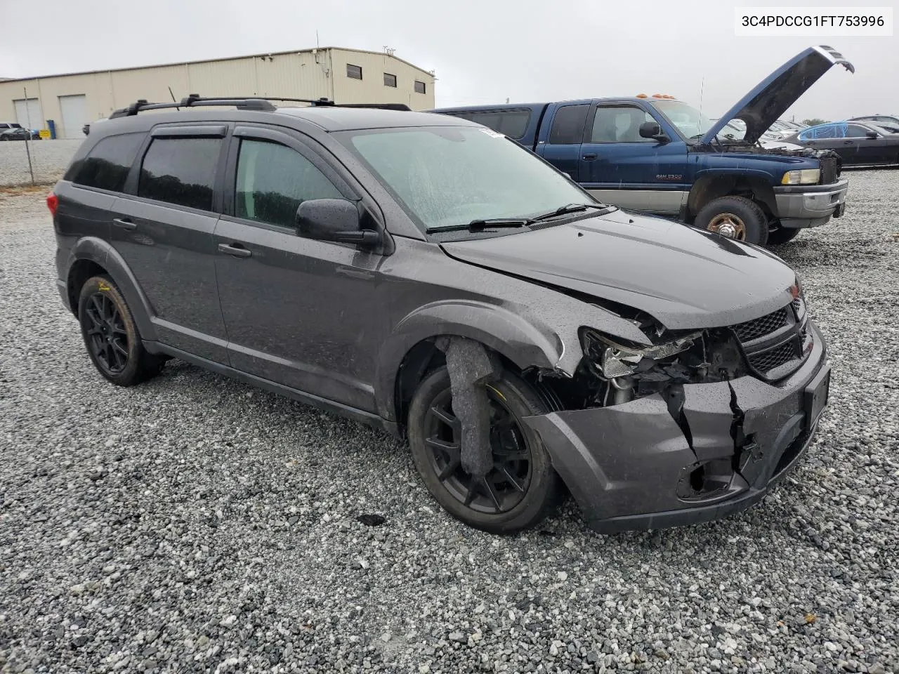 2015 Dodge Journey Sxt VIN: 3C4PDCCG1FT753996 Lot: 72997784