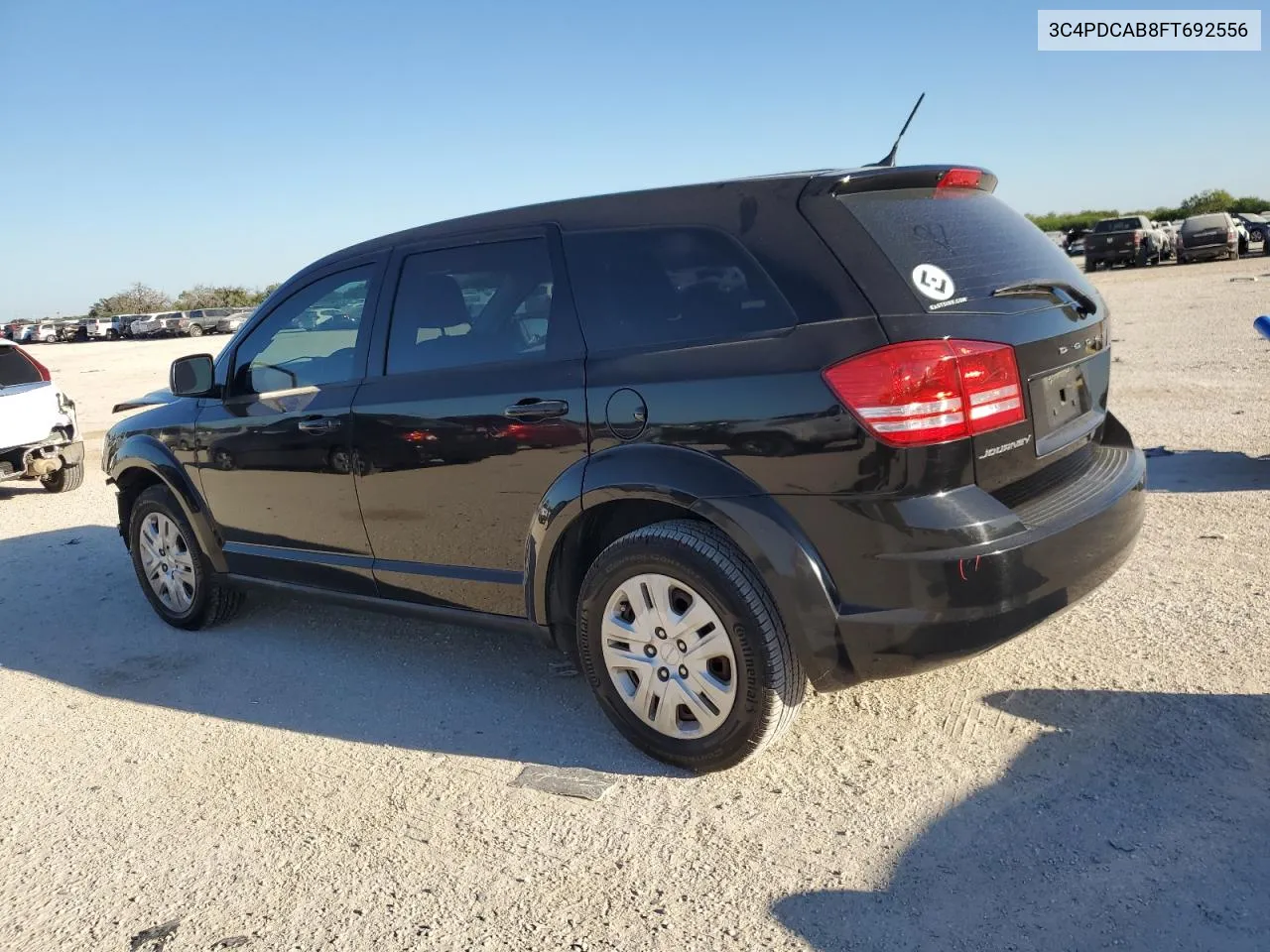 2015 Dodge Journey Se VIN: 3C4PDCAB8FT692556 Lot: 73002344