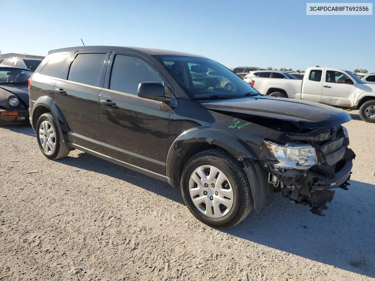 2015 Dodge Journey Se VIN: 3C4PDCAB8FT692556 Lot: 73002344