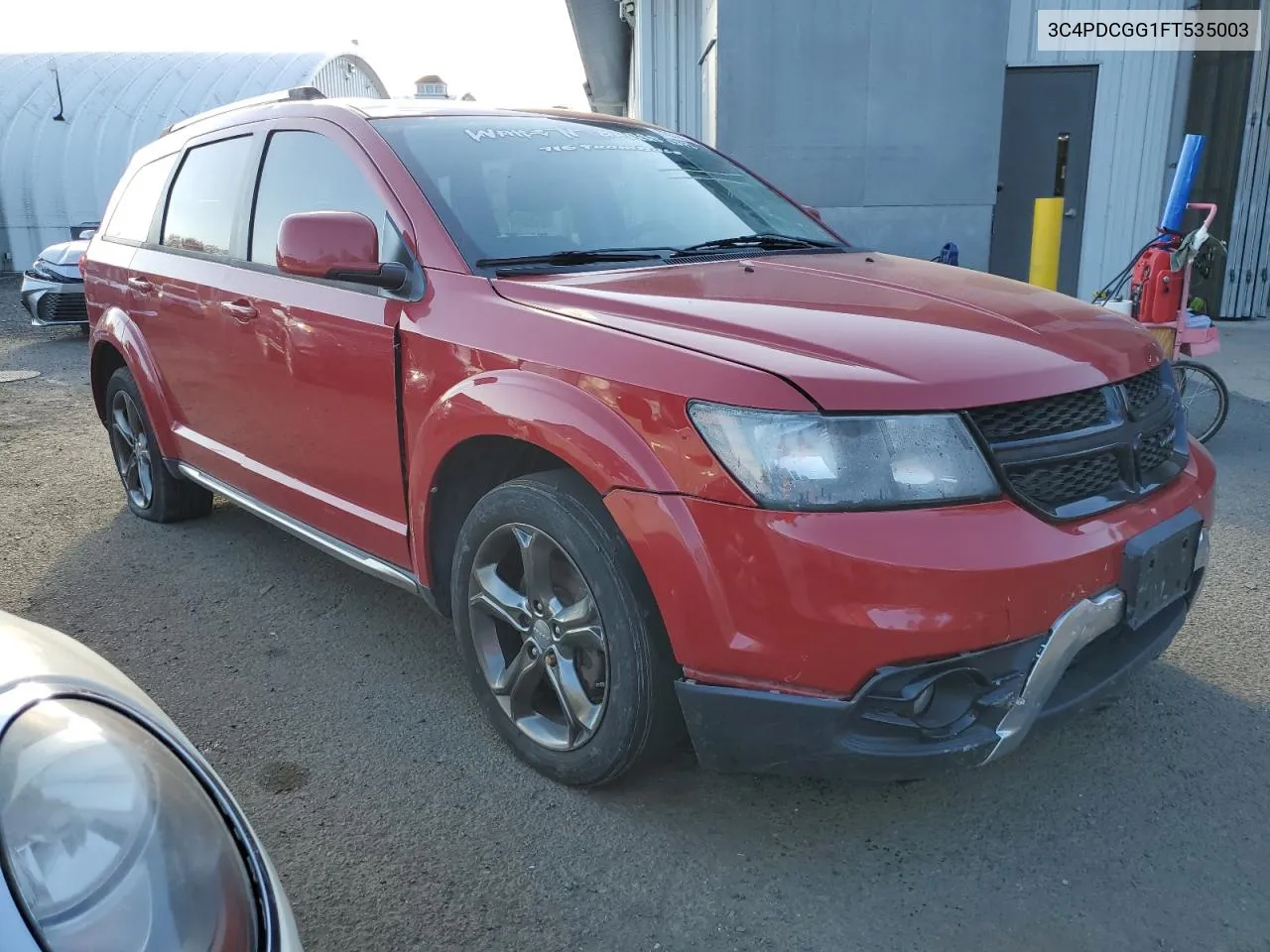 2015 Dodge Journey Crossroad VIN: 3C4PDCGG1FT535003 Lot: 73024474