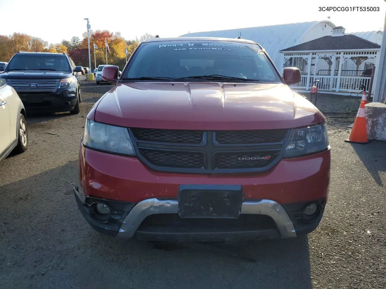 2015 Dodge Journey Crossroad VIN: 3C4PDCGG1FT535003 Lot: 73024474