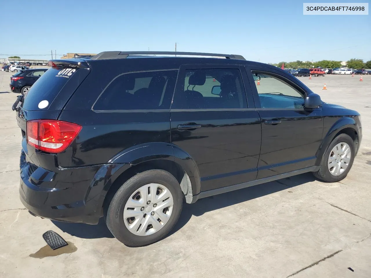 2015 Dodge Journey Se VIN: 3C4PDCAB4FT746998 Lot: 73121874