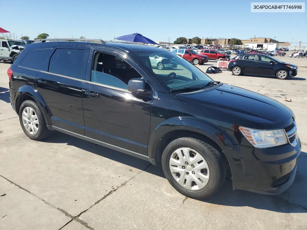 2015 Dodge Journey Se VIN: 3C4PDCAB4FT746998 Lot: 73121874