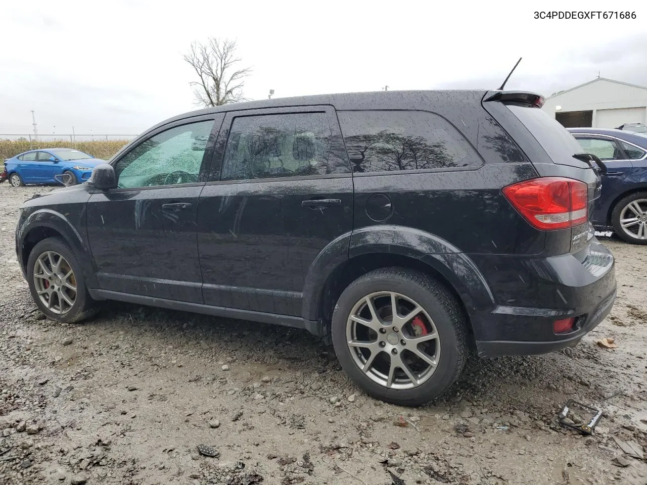 2015 Dodge Journey R/T VIN: 3C4PDDEGXFT671686 Lot: 73176024