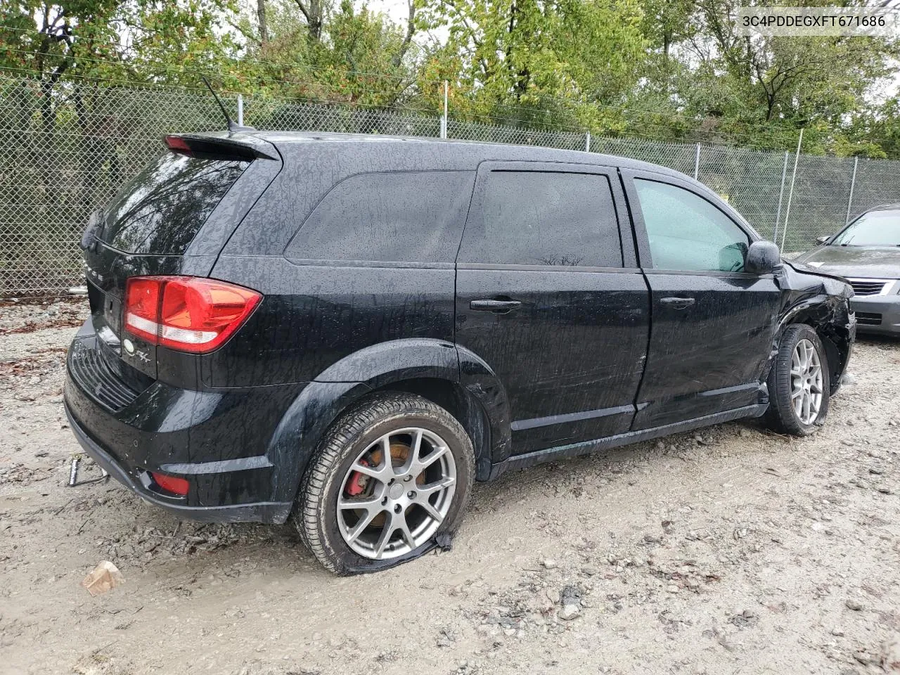 2015 Dodge Journey R/T VIN: 3C4PDDEGXFT671686 Lot: 73176024