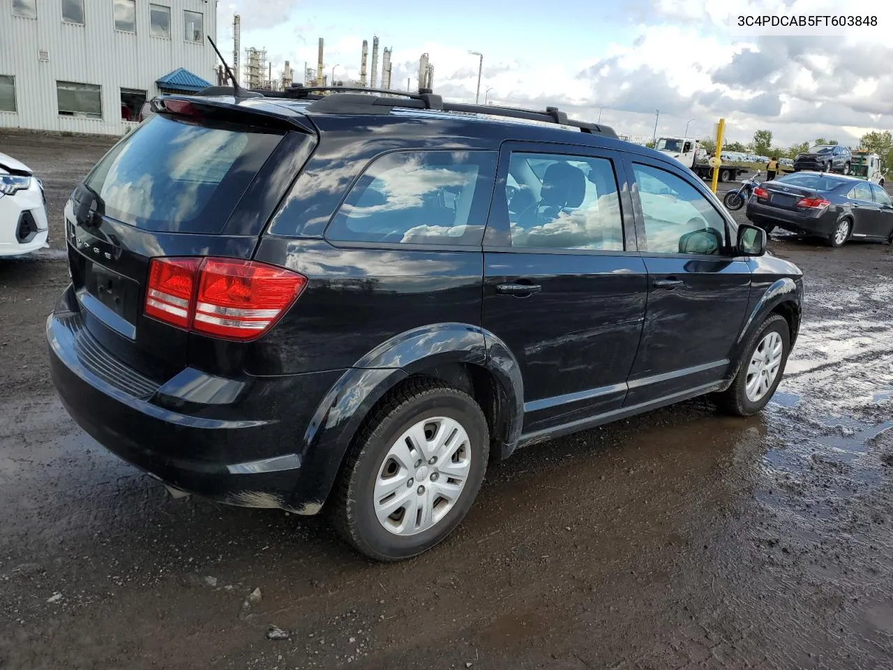 2015 Dodge Journey Se VIN: 3C4PDCAB5FT603848 Lot: 73495224