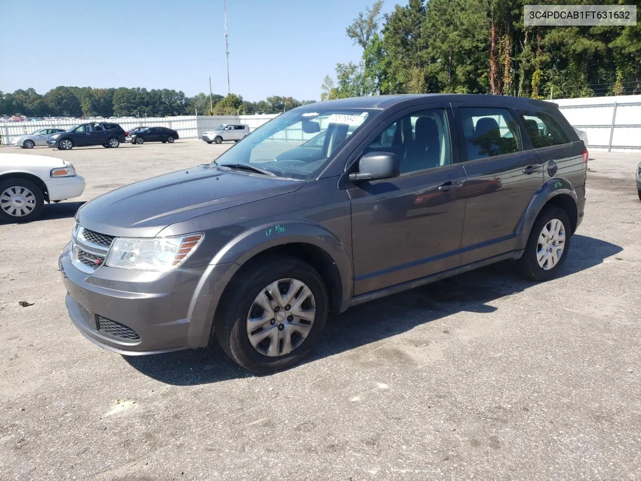 2015 Dodge Journey Se VIN: 3C4PDCAB1FT631632 Lot: 73578694