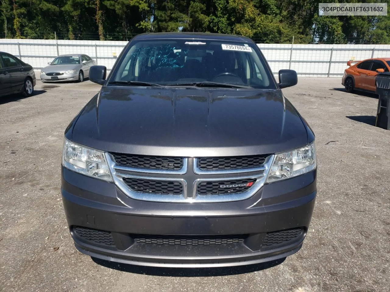 2015 Dodge Journey Se VIN: 3C4PDCAB1FT631632 Lot: 73578694