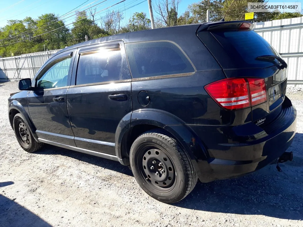 2015 Dodge Journey Se VIN: 3C4PDCAB3FT614587 Lot: 73580854