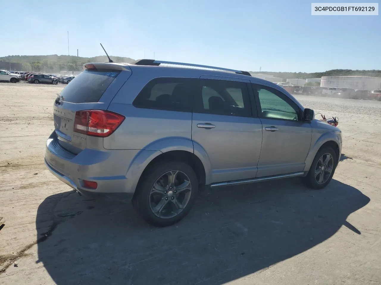 2015 Dodge Journey Crossroad VIN: 3C4PDCGB1FT692129 Lot: 73615404