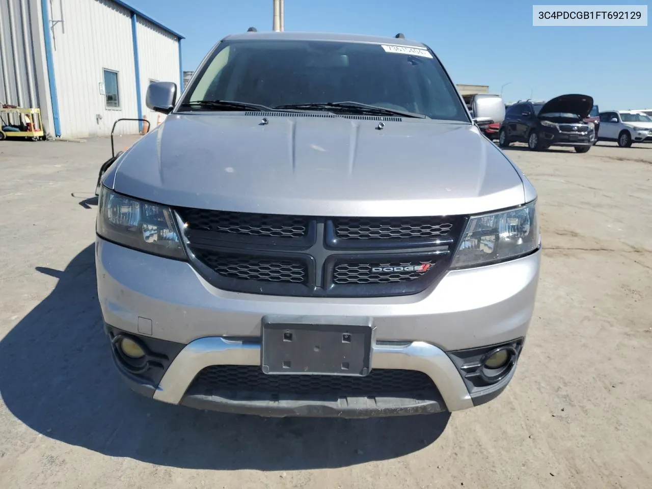 2015 Dodge Journey Crossroad VIN: 3C4PDCGB1FT692129 Lot: 73615404