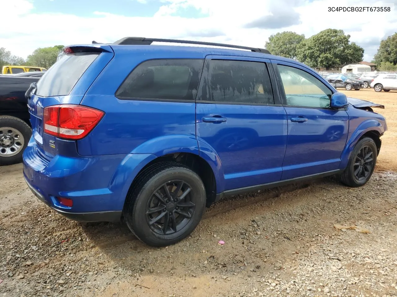 2015 Dodge Journey Sxt VIN: 3C4PDCBG2FT673558 Lot: 73649024