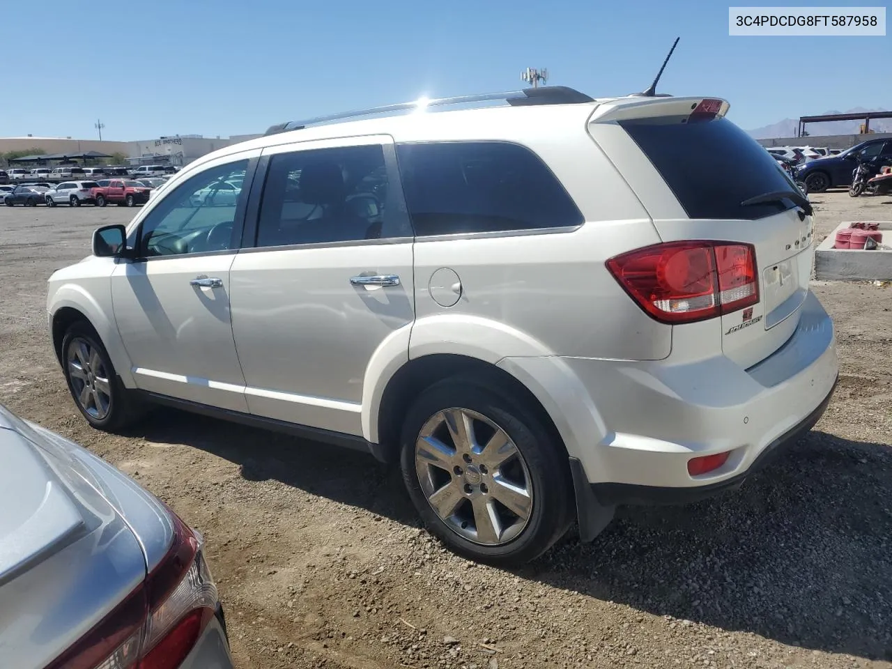 2015 Dodge Journey Limited VIN: 3C4PDCDG8FT587958 Lot: 73721134