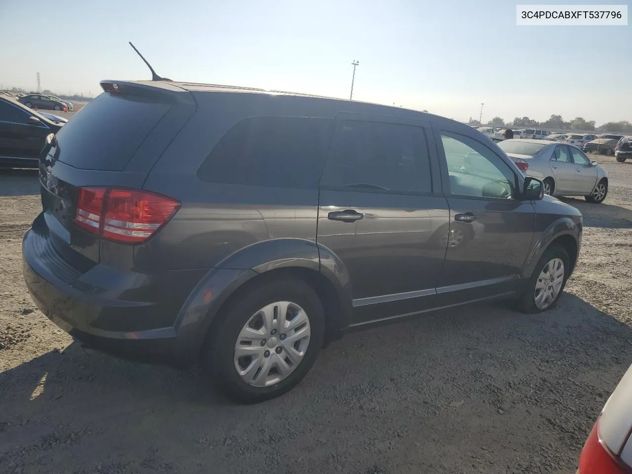 2015 Dodge Journey Se VIN: 3C4PDCABXFT537796 Lot: 73797304