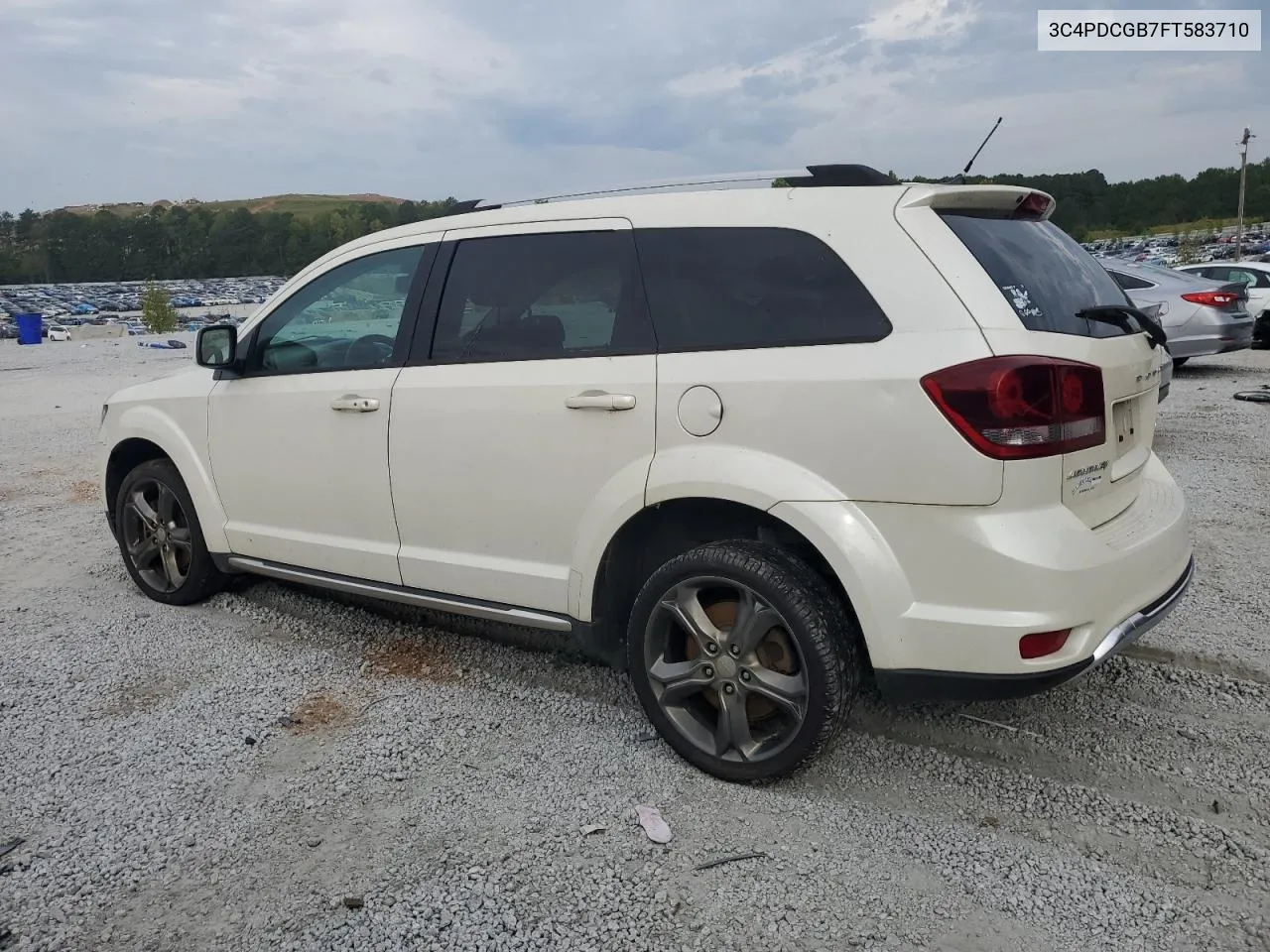 2015 Dodge Journey Crossroad VIN: 3C4PDCGB7FT583710 Lot: 73954574