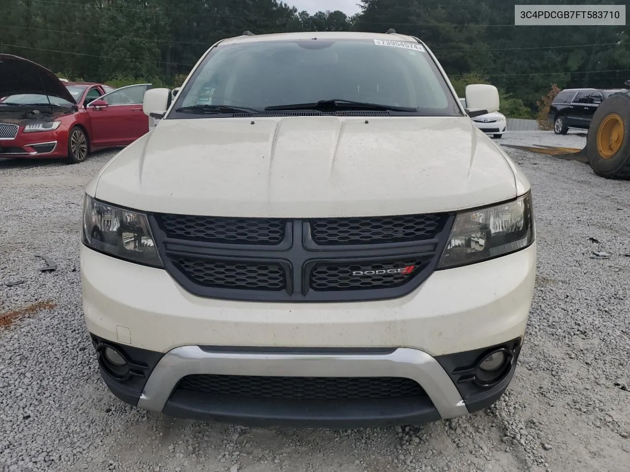 2015 Dodge Journey Crossroad VIN: 3C4PDCGB7FT583710 Lot: 73954574