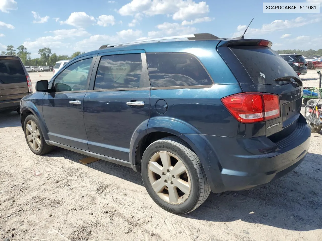 2015 Dodge Journey Se VIN: 3C4PDCAB4FT511081 Lot: 74008734