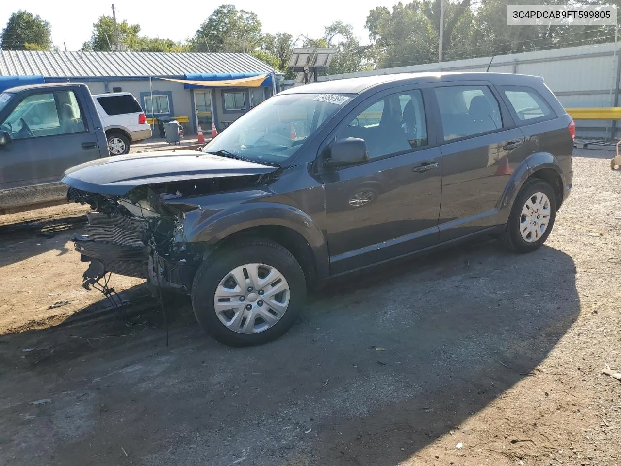 2015 Dodge Journey Se VIN: 3C4PDCAB9FT599805 Lot: 74085264