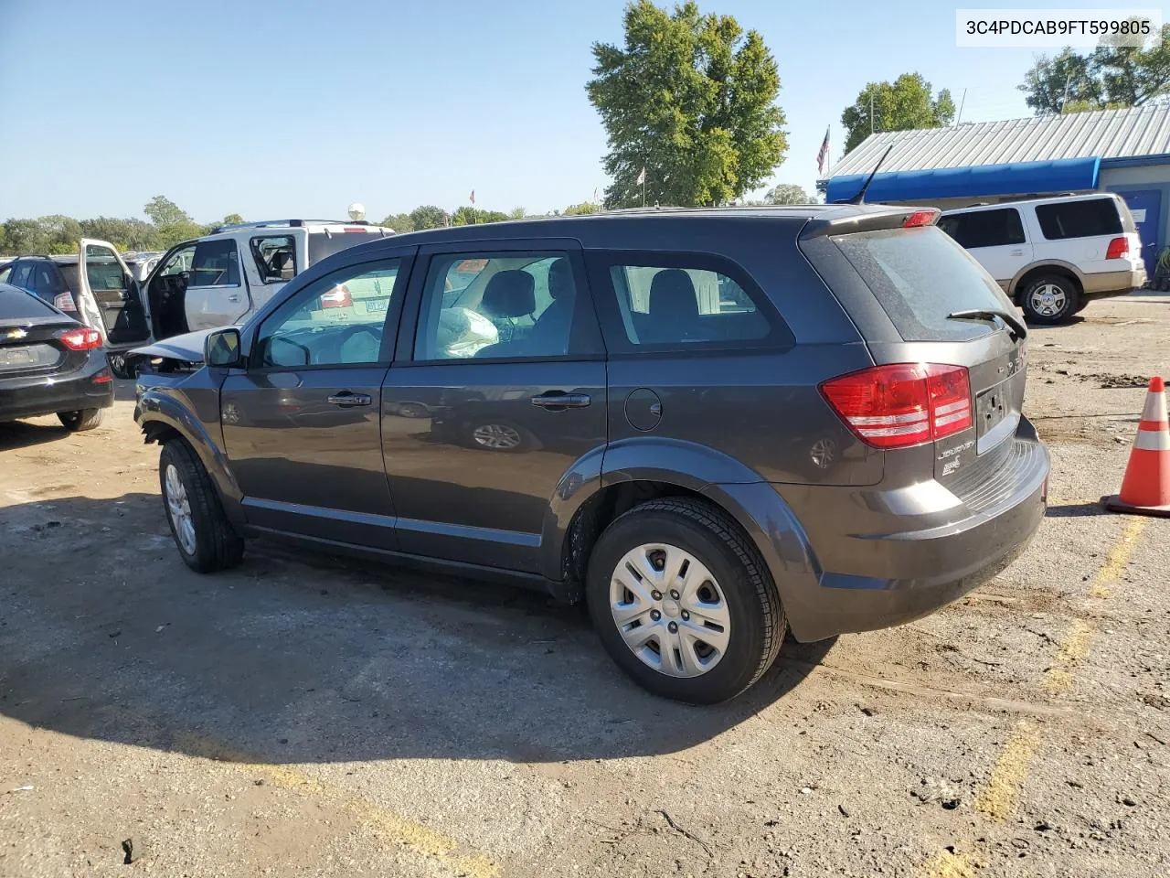 2015 Dodge Journey Se VIN: 3C4PDCAB9FT599805 Lot: 74085264