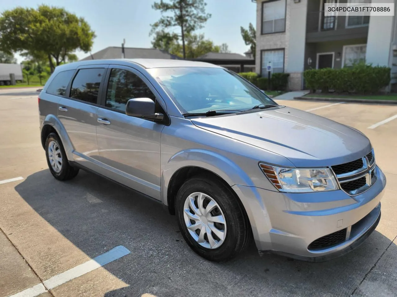 2015 Dodge Journey Se VIN: 3C4PDCAB1FT708886 Lot: 74149824