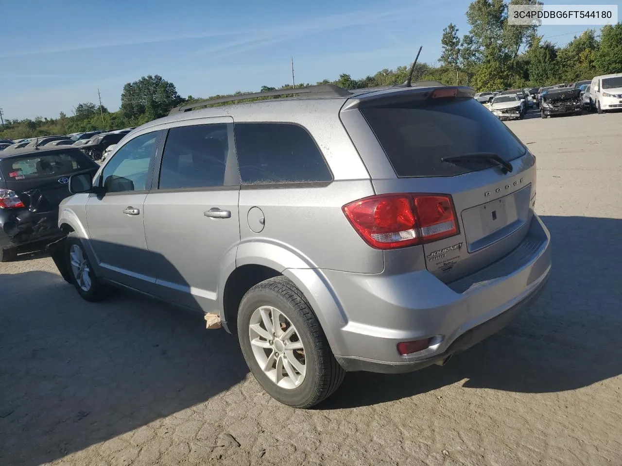 2015 Dodge Journey Sxt VIN: 3C4PDDBG6FT544180 Lot: 74374504