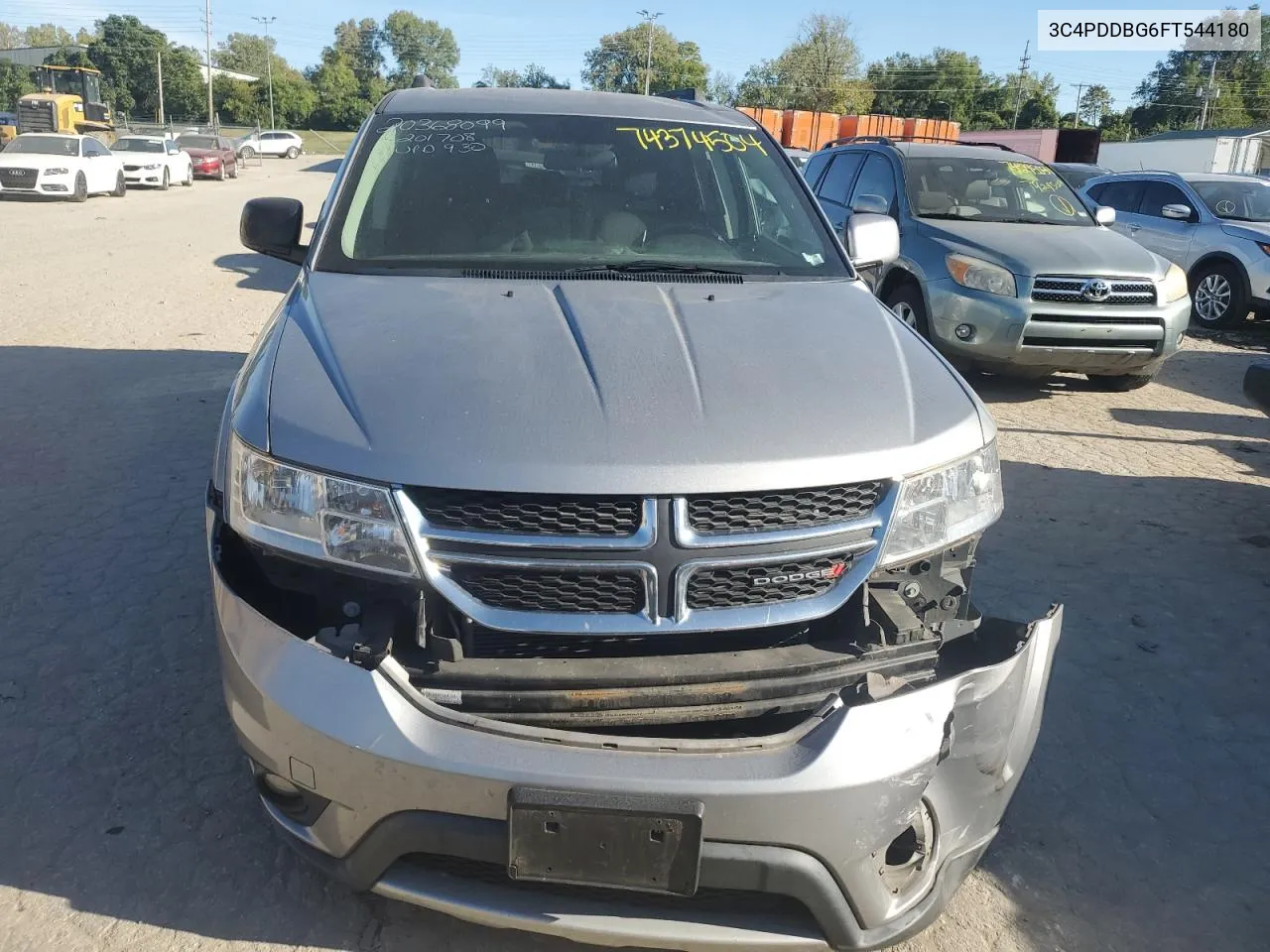 2015 Dodge Journey Sxt VIN: 3C4PDDBG6FT544180 Lot: 74374504