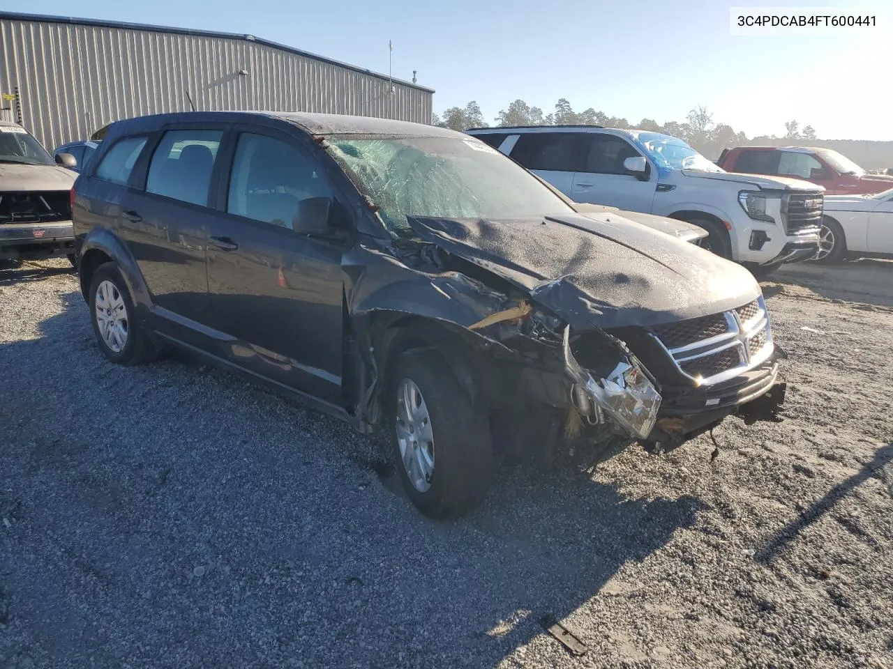 2015 Dodge Journey Se VIN: 3C4PDCAB4FT600441 Lot: 74445334