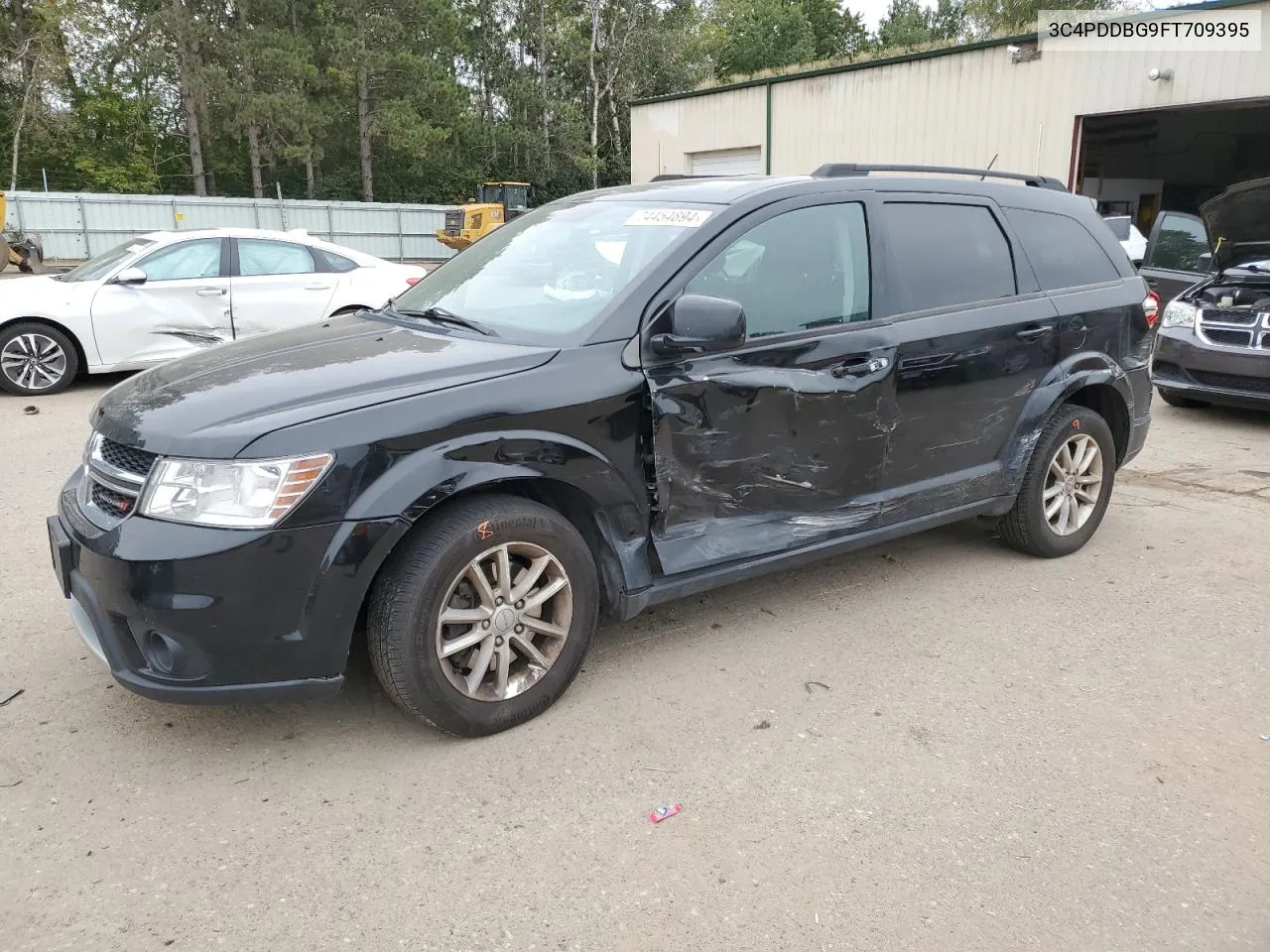 2015 Dodge Journey Sxt VIN: 3C4PDDBG9FT709395 Lot: 74454894