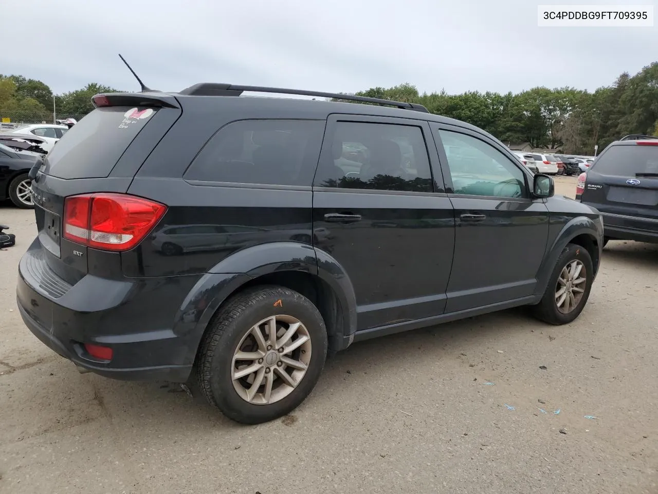 2015 Dodge Journey Sxt VIN: 3C4PDDBG9FT709395 Lot: 74454894