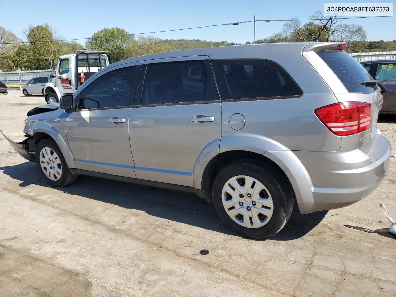 2015 Dodge Journey Se VIN: 3C4PDCAB8FT637573 Lot: 74602134