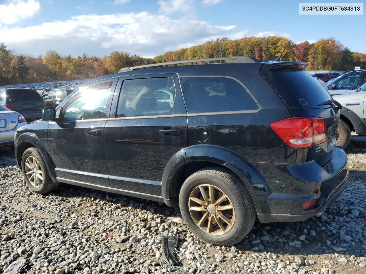 2015 Dodge Journey Sxt VIN: 3C4PDDBG0FT634313 Lot: 74936814