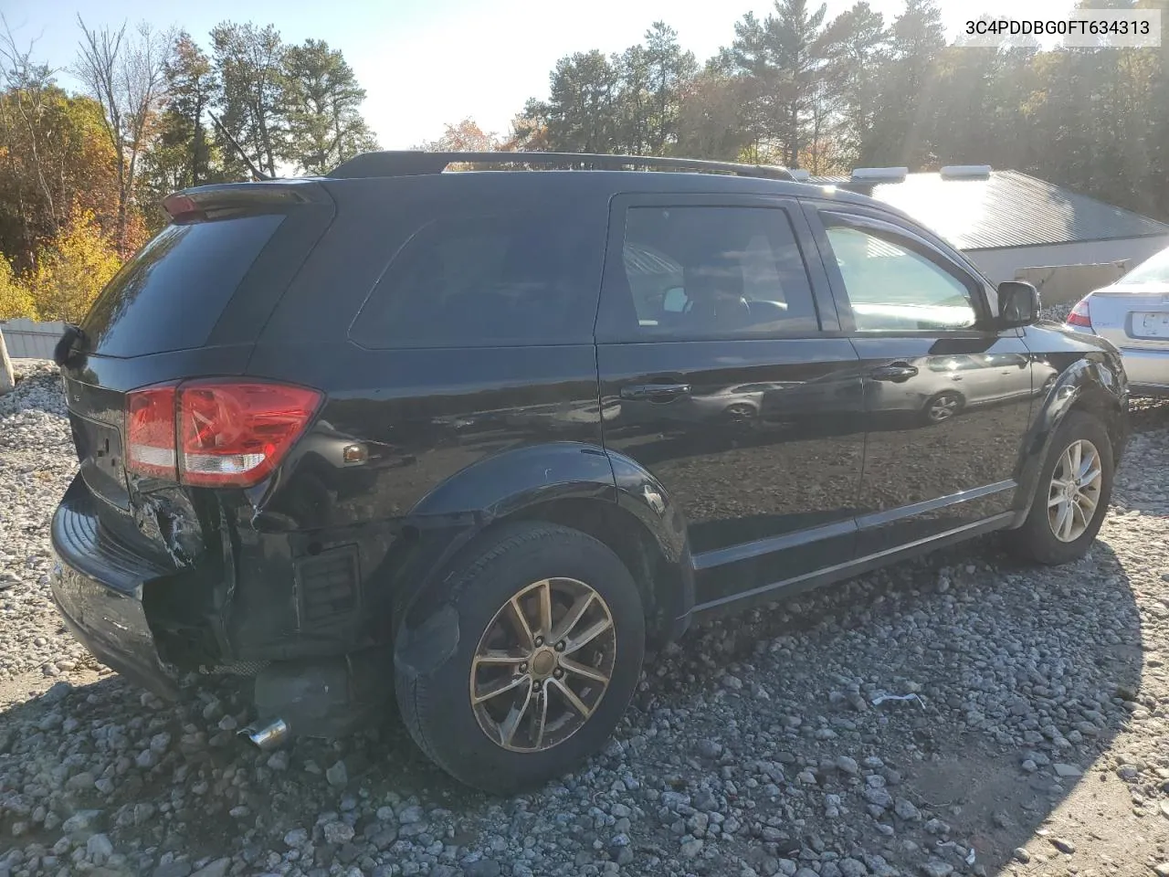 2015 Dodge Journey Sxt VIN: 3C4PDDBG0FT634313 Lot: 74936814